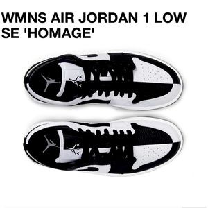 Women’s Jordan 1 LOW SE HOMAGE, size 5